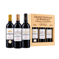 Bordeaux Collection Les Médailles drei Weine