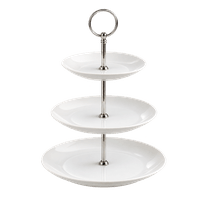 Porcelain tiered stand
