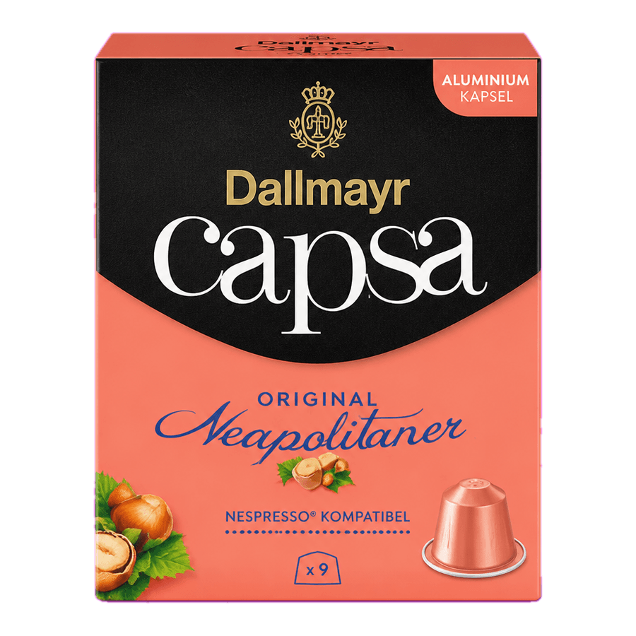 Dallmayr Capsa Nespresso-kompatibilis alumínium kapszulák 39 adag