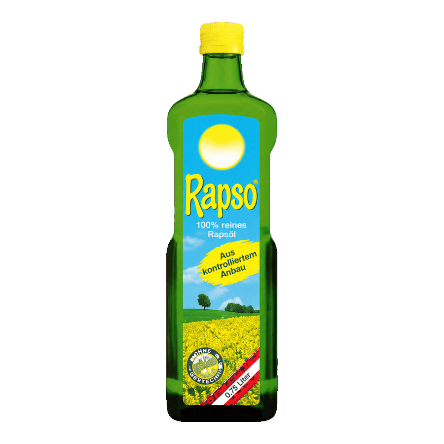Rapso pure rapeseed oil with bag clips