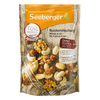 Seeberger Walnusskerne, Mandeln br., Nusskernmischung, Soft-Pflaumen und -Feigen