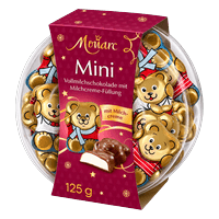MONARC mini çikolata Noel figürleri, ayı