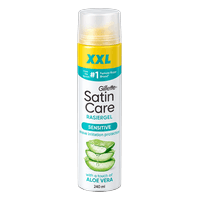 Gillette Satin Care shaving gel Sensitive