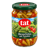 Tat Okra pods with tomatoes