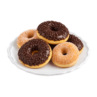 Schoko- oder Zucker-Donuts