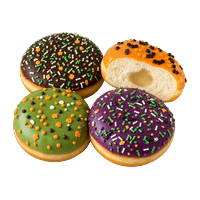 HALLOWEEN filled doughnuts (4 pack)