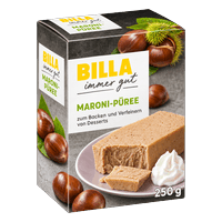 BILLA immer gut chestnut purée