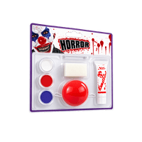 Makeup set Horror clown, 7-piece