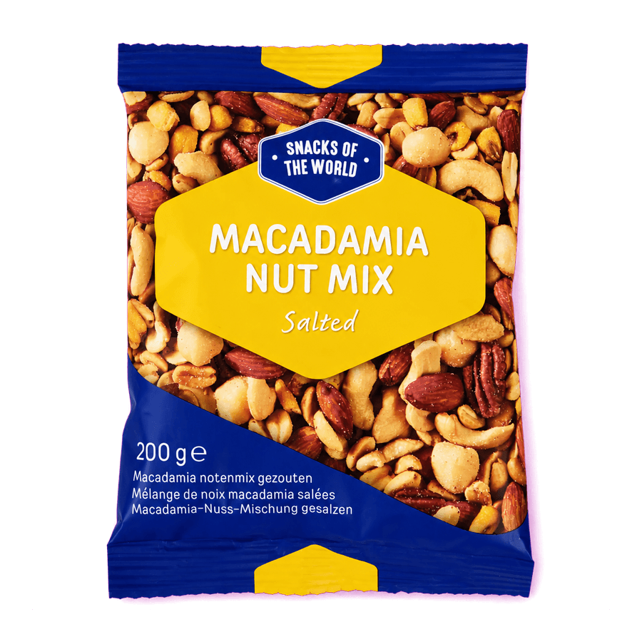 Snacks of the World macadamia nut mix