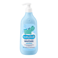 babylove sensitive wash gel head to toe