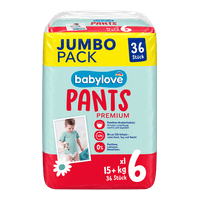 babylove Premium Pants Jumbo Pack Size 6