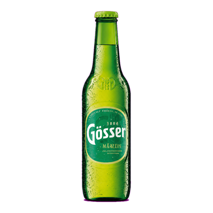 Gösser various varieties 0,33 Liter single-use