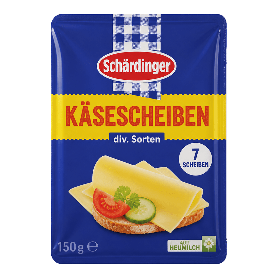 Schärdinger Käsescheiben verschiedene Sorten