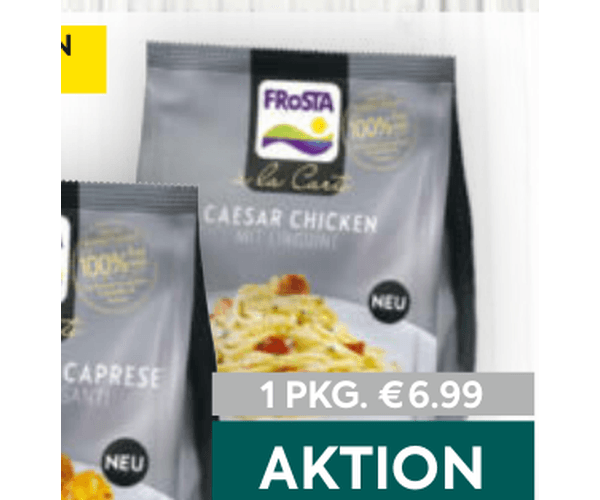 Frosta à la Carte Pfannengerichte div. Sorten
