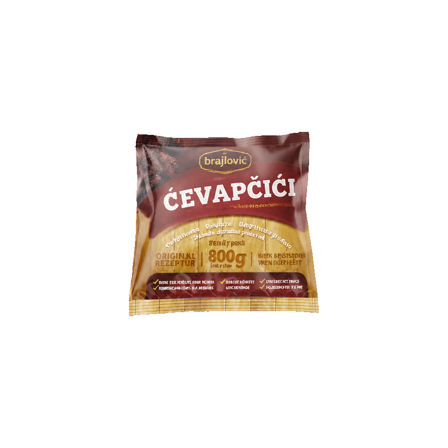 Brajlovic Cevapcici oder Hamburger