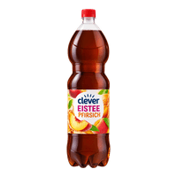 clever iced tea peach or lemon
