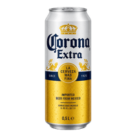 Corona Extra Mexican beer can