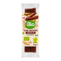 dmBio Vegane Snackwurst Landjäger Art