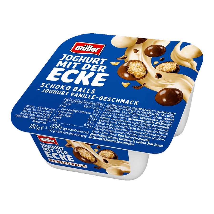 Müller Joghurt mit der Ecke