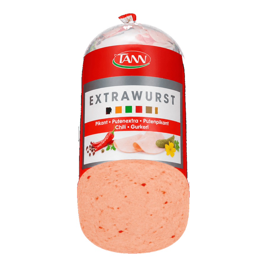 Extrawurst, Pikant, Putenextra, Putenpikant, Chili oder Gurkerl