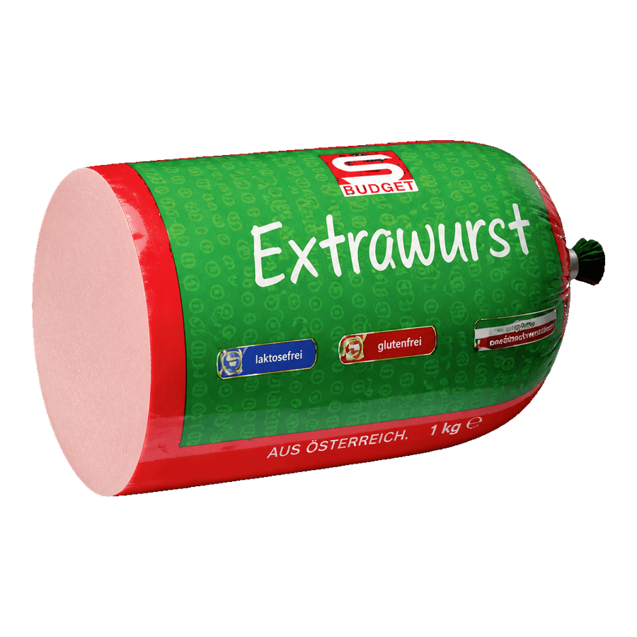 S-BUDGET Extra Sausage from Austria