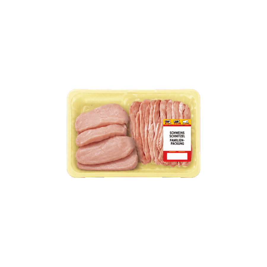 Frische Schweinsschnitzel Familienpackung