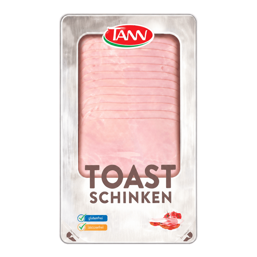 Toastschinken geschnitten