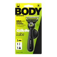 Gillette Labs Body + Intimate tıraş makinesi, 1 adet + 1 bıçak