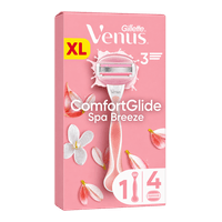 Gillette Venus Comfort Glide razor, 1 Stk. + 4 Klingen