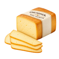 Gmundner Berg Premium veya Stoderer tütsülenmiş peynir