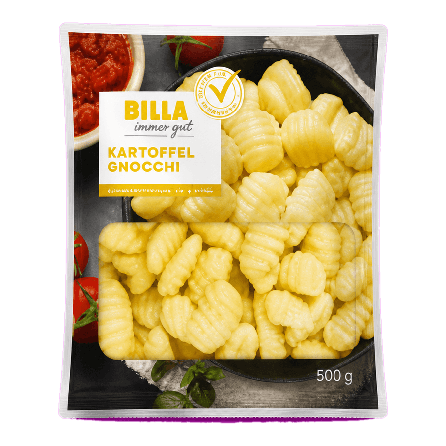 BILLA always good gnocchi