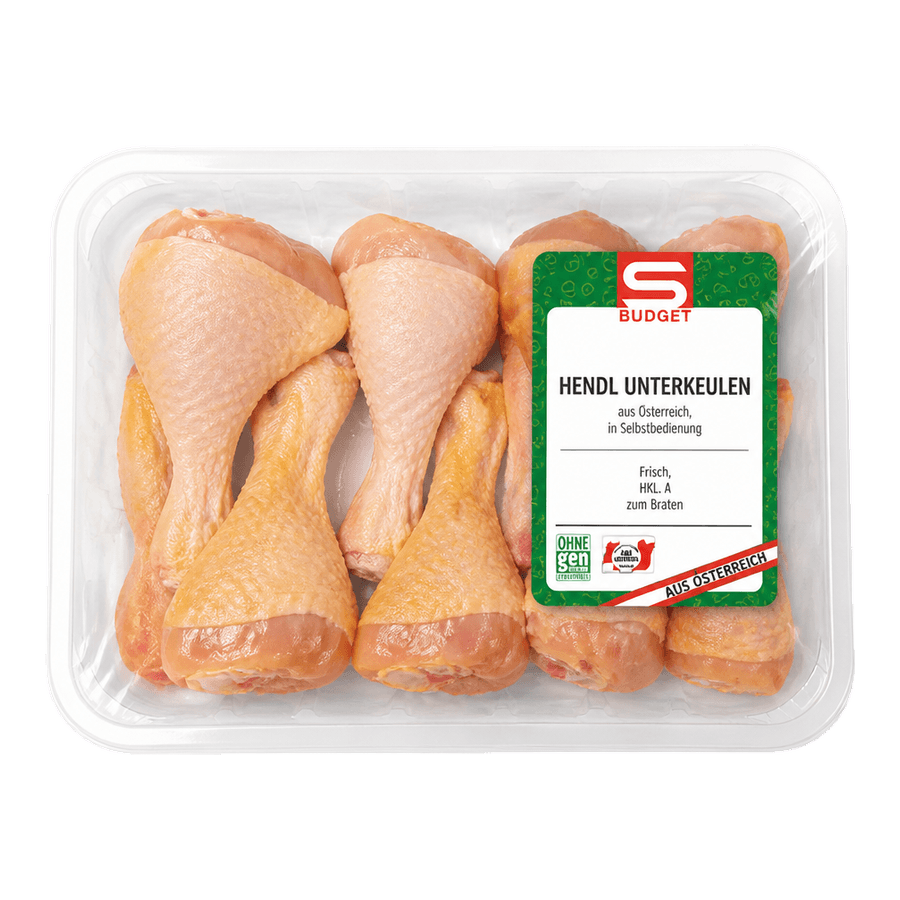 S-BUDGET pileće donje batake iz Austrije, na samousluzi, 800 g