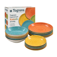 Tognana Geschirrset Kaleido 18-teilig