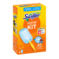 Swiffer Duster – Starter Kit; 1 Griff und 3 Tücher