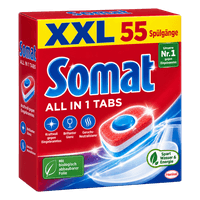 SOMAT XXL All in 1 Tabs 55 wash cycles