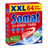 SOMAT XXL Classic Tabs 64 wash cycles