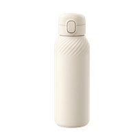 Trendshop Trinkflasche ONECLICK warmwhite 600 ml