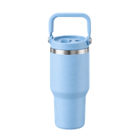Trendshop Trinkbecher HYDROELIXIR hellblau