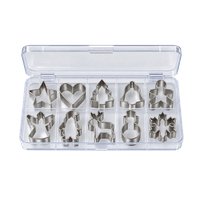 Kaiser 10 Keks-Ausstecher in Aufbewahrungsbox WEIHNACHTEN