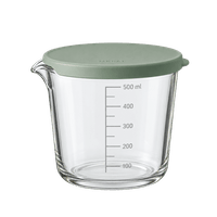 Mepal Glas-Messbecher mit Deckel 500 ml