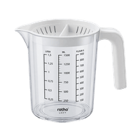 rotho Back-Messbecher LOFT 1,5 L weiß
