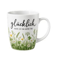 Geschenk für Dich BECHER GLÜCKLICH