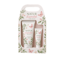 Geschenk für Dich Naturkosmetik-Pflegeset Duschgel 200 ml und Handcreme 30 ml