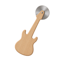 Kikkerland Pizzaschneider GUITAR