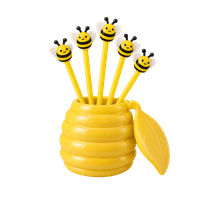 Winkee Foodpicks Biene 6er-Set