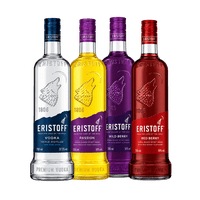Eristoff Vodka various varieties