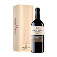Baron de Ley Rioja Reserva 2021 Jeroboam wooden box