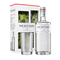 The Botanist Islay Dry Gin with glass
