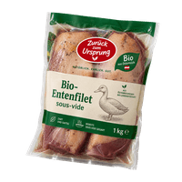 Zurück zum Ursprung Bio-Entenfilet sous-vide
