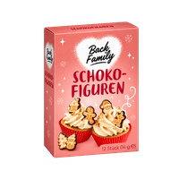 BACK FAMILY Schokodekoraufleger Weinachtsmotive